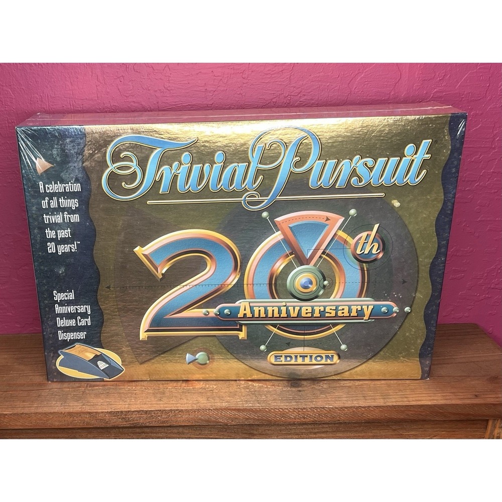 Trivial Pursuit‎ 2002 20th Anniversary Edition 80s 90s 2000's New Sealed! Y2K